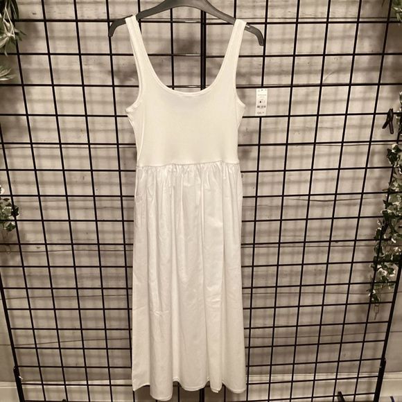 Contrast Skirt Tank Dress B273 - Picture 1 of 3